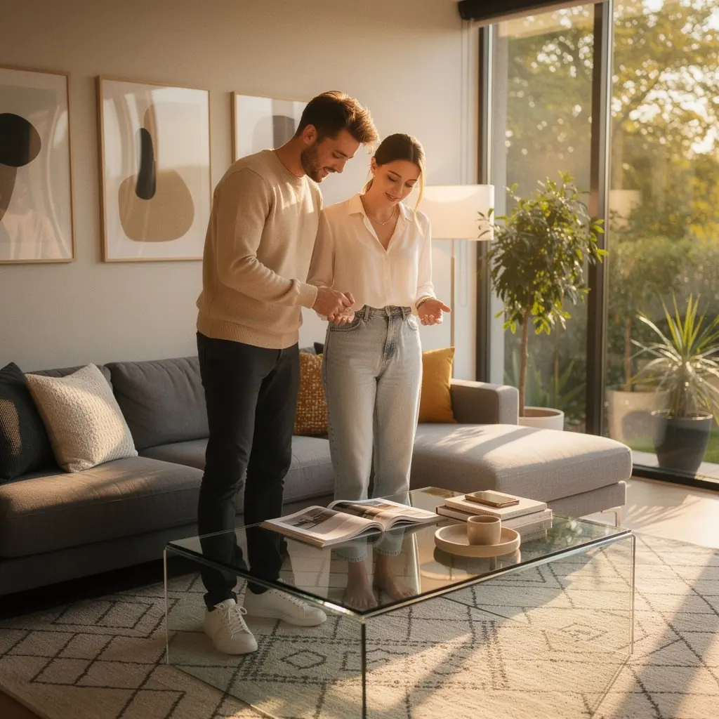 Łazienka z nowoczesną armaturą, oświetleniem LED i funkcjonalnymi rozwiązaniami.